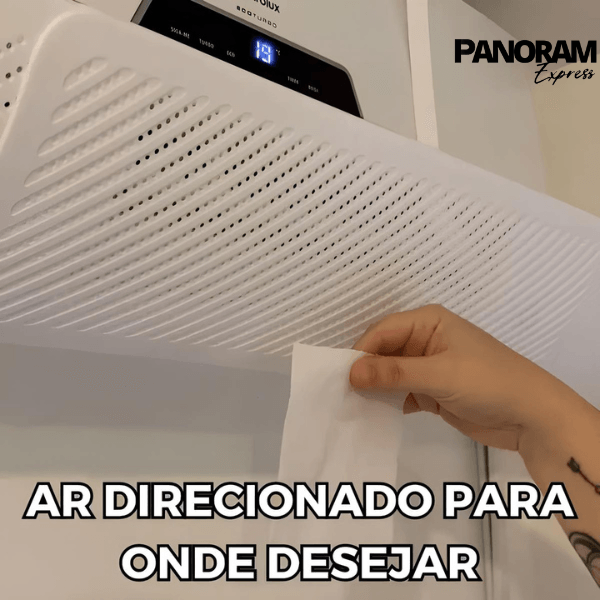 Defletor de Ar Condicionado Ajustável Panoram