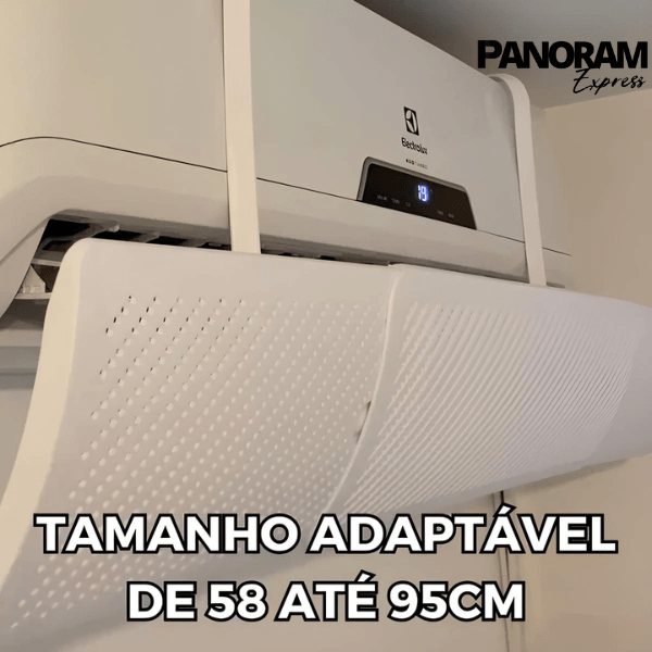 Defletor de Ar Condicionado Ajustável Panoram