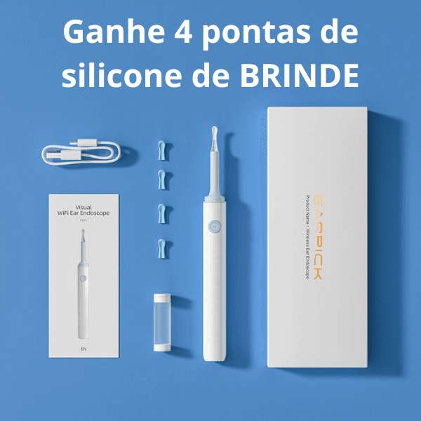 Ouvibem Pro© + 4 pontas de silicone de BRINDE