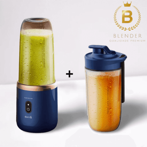 Blender Liquidificador Portátil + Coqueteleira de brinde